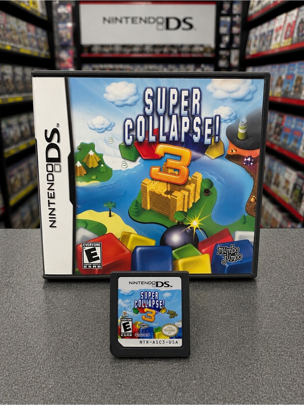 Super Collapse! 3 Nintendo DS Tested Working Game & Case No Manual